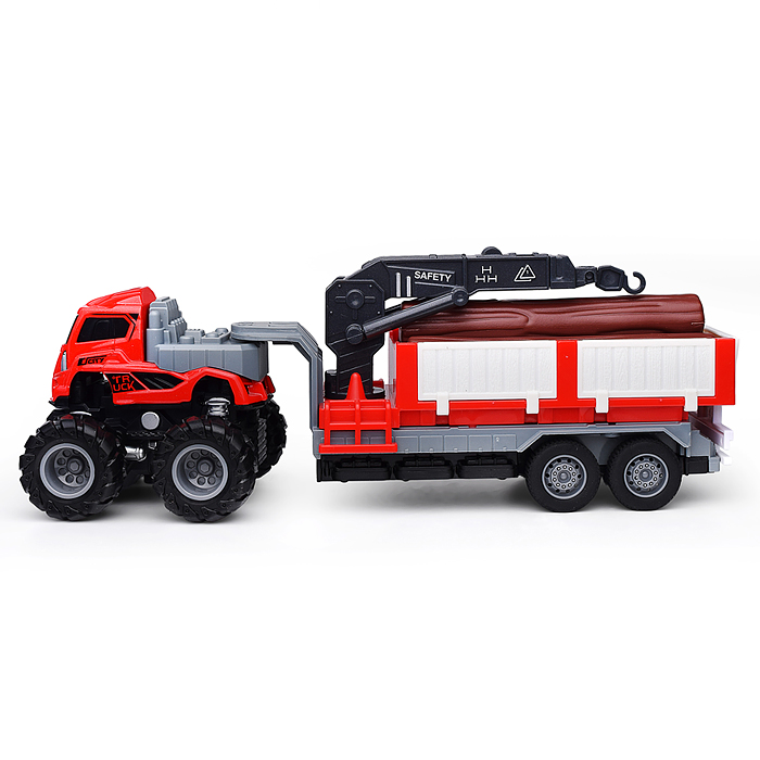 Машина KLX600-378 "Мега лесовоз" в коробке