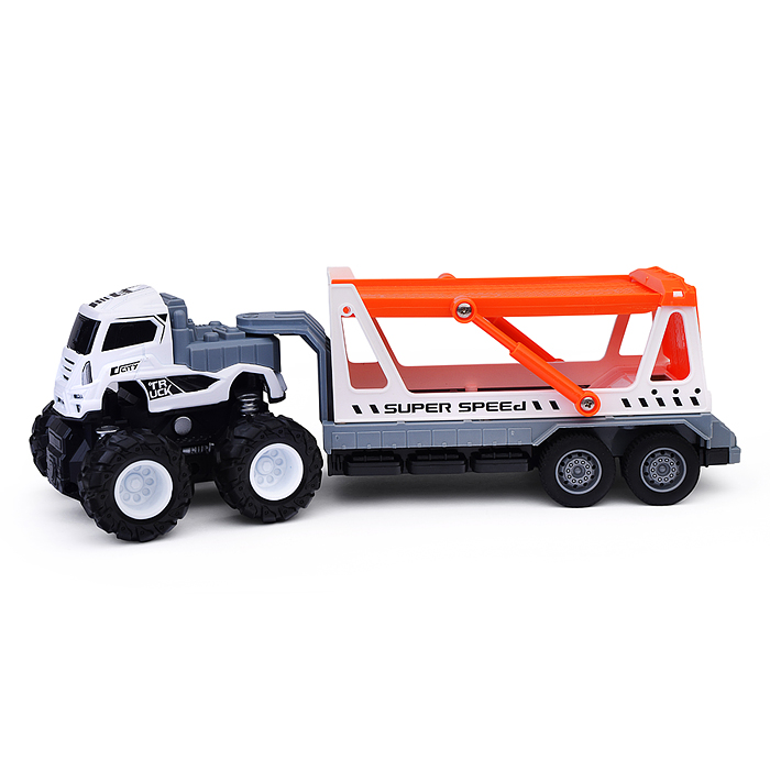 Машина KLX600-190 "Мега прицеп два этажа" в коробке