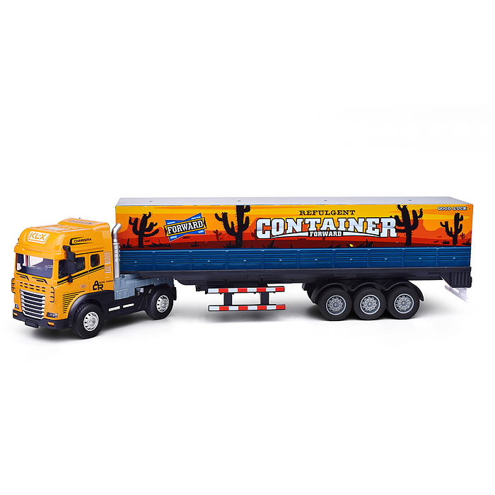 Машина 413099 "ГрузоЛидер" 1:24, металл., в коробке