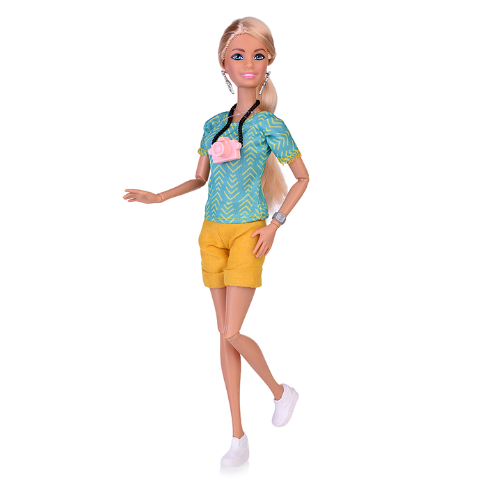 Кукла София 29см, (руки и ноги сгиб., пит., акс.,) в коробке