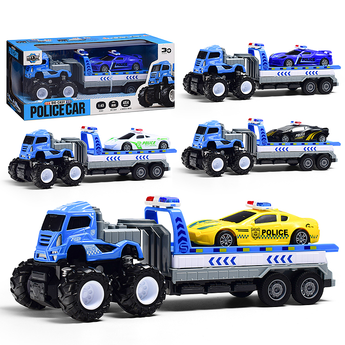 Машина KLX600-351 "Полицейский спасатель" в коробке