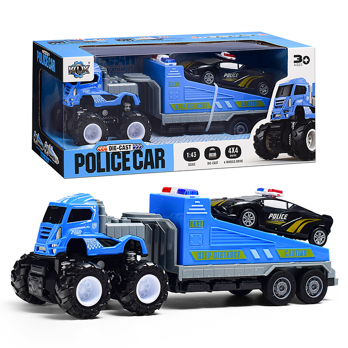 Машина KLX600-350 "Полицейский Спасатель-2"  в коробке