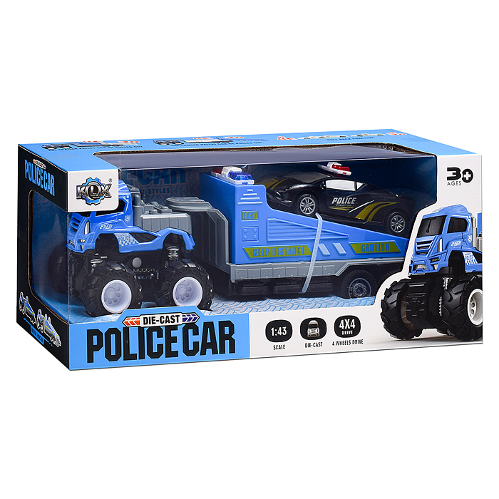 Машина KLX600-350 "Полицейский Спасатель-2"  в коробке