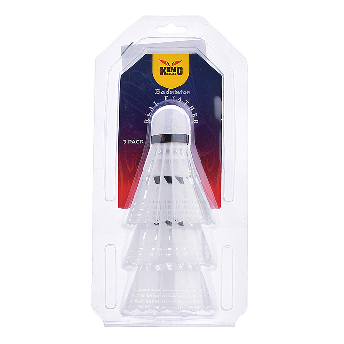 Фото к товару Набор воланчиков 00-5768 (3 шт.) в блистере Набор воланчиков 00-5768 (3 шт.) в блистере