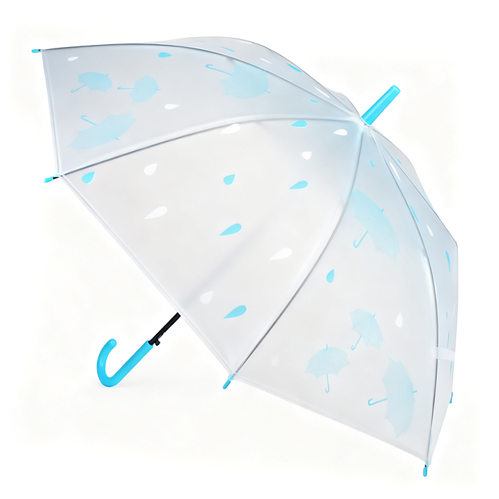 Зонт детский 00-7918 "Осенний дождик" (55см.)