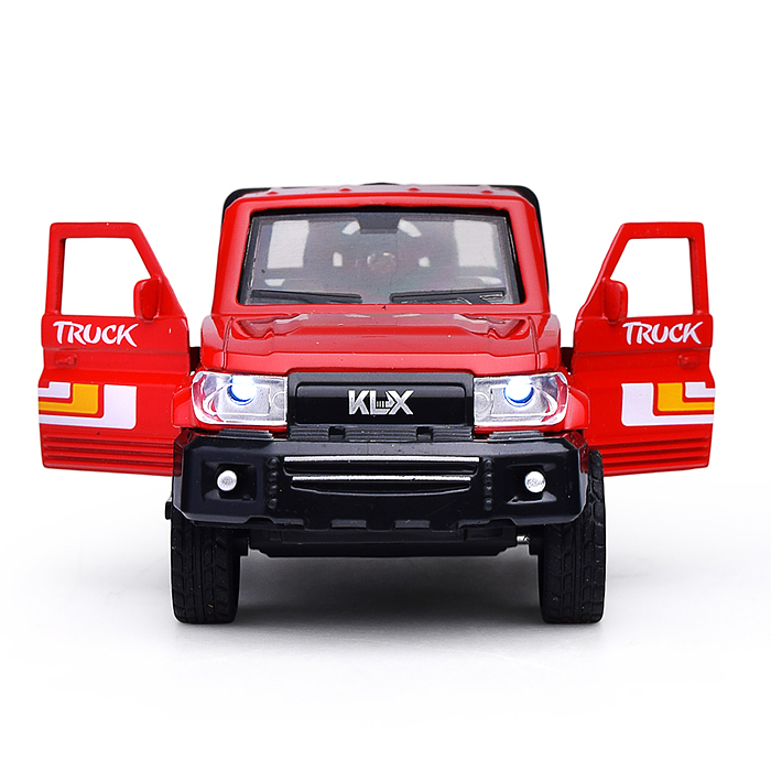 Машина KLX600-341A "Пикап" 1:32 металл (свет,звук,откр дв) в коробке