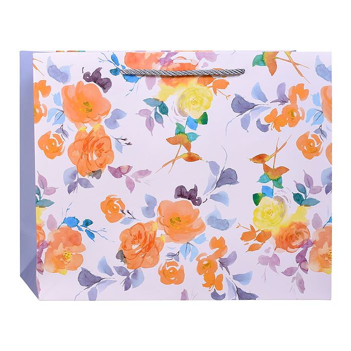 Пакет подарочный 00-7762 "Краски весны" 32*26*11см.