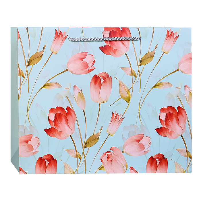 Пакет подарочный 00-7762 "Краски весны" 32*26*11см.