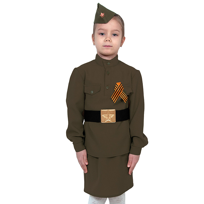 Костюм "Солдаточка" дет. р-р M (рост 122-128/30-32) 7-8 лет Костюм "Солдаточка" дет. р-р M (рост 122-128/30-32) 7-8 лет