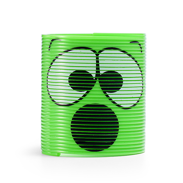 Игрушка-пружинка D45-2GR "Смайлик"