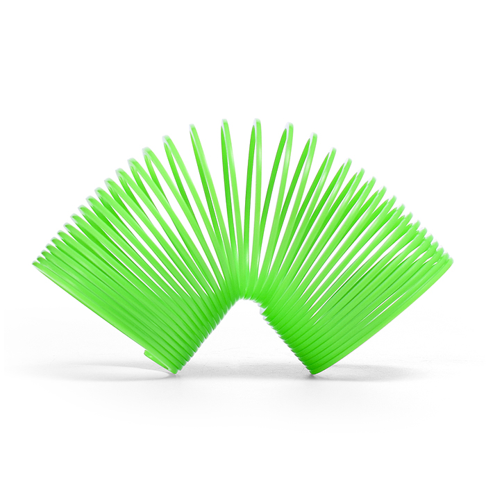 Игрушка-пружинка D45-2GR "Смайлик"