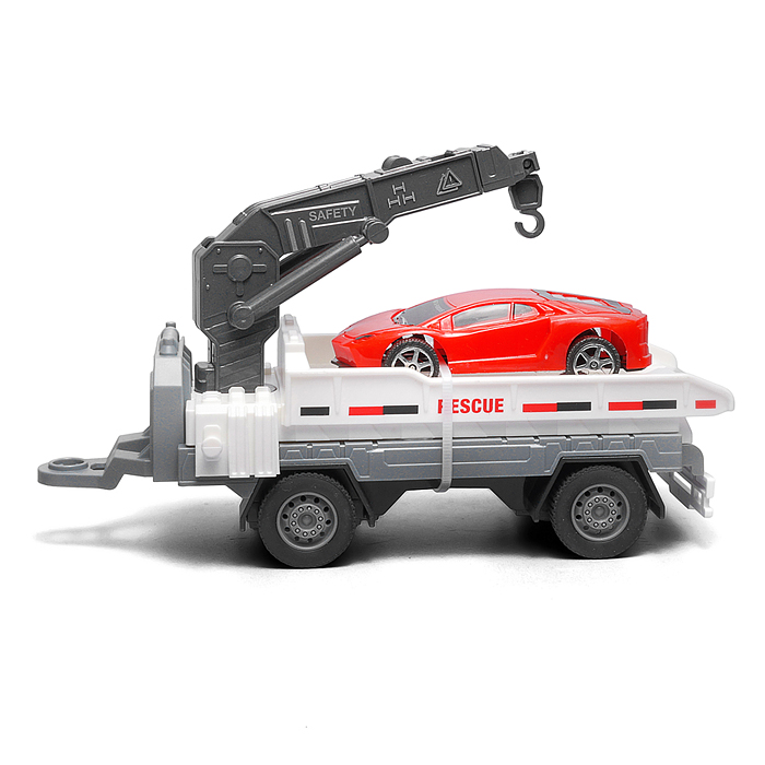 Машина KLX600-402 "Большой прицеп эвакуатор" 1:43 в коробке