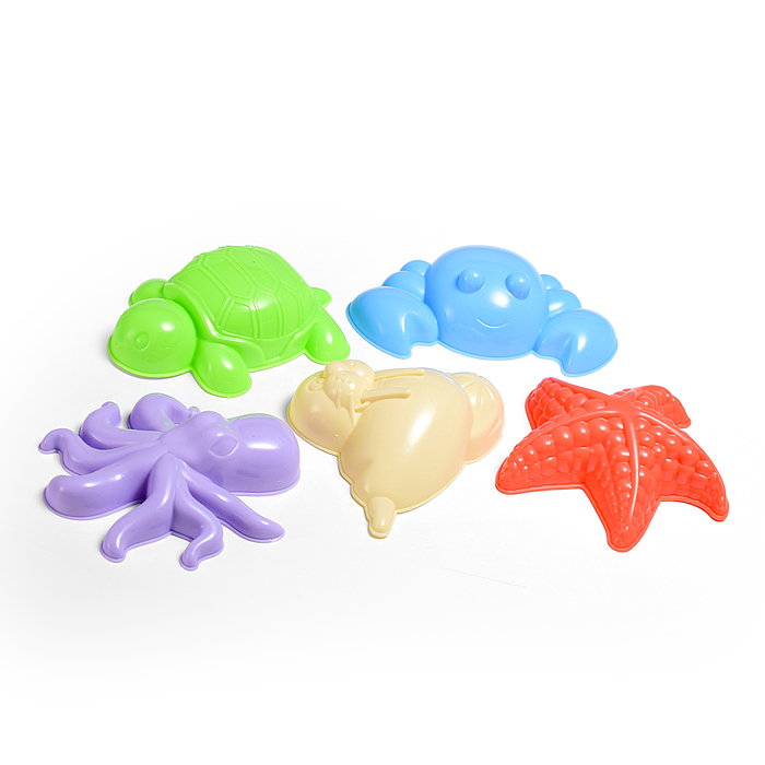 Набор для игры в песке 666-155TG "Пляжный отдых" в сетке