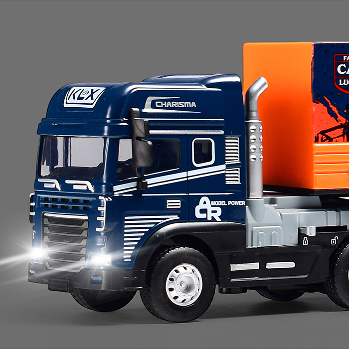 Машина KLX800-1 "Фура 2" 1:24 (свет,звук) в коробке