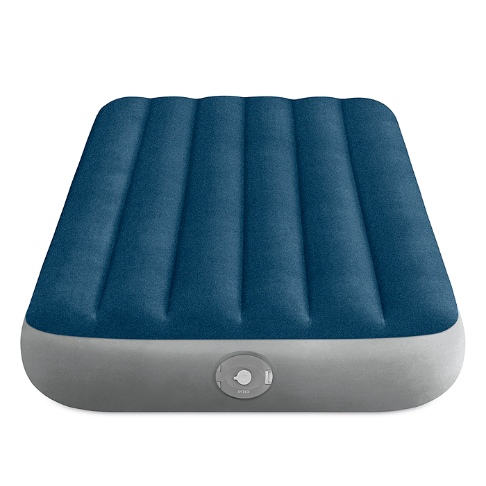 Надувной матрас 99х191х25см "Prestige" встр. насос аккумуляторный, до 136кг, 64187NP INTEX