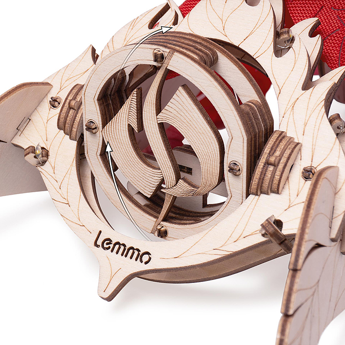 Модель Ночник "Огненный феникс"