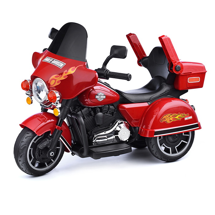 Мотоцикл U023420Y "Чоппер" 6V4.5 моноприводный (красный)