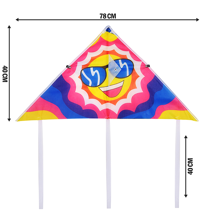 Змей воздушный 00-6289 "Яркий микс"