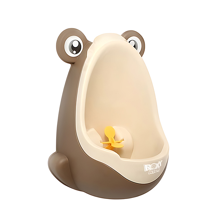 Писсуар для мальчиков "Лягушка с прицелом" шоколадный Писсуар для мальчиков "Лягушка с прицелом" шоколадный