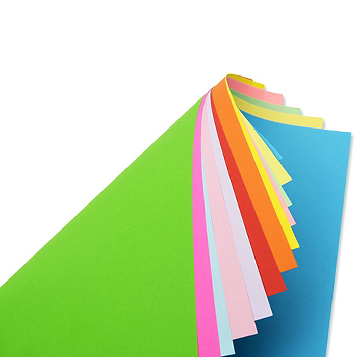 Бумага цветная А4 12л. 12цв. "Чаепитие" папка тонированная