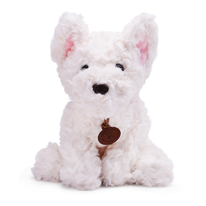 Мягкая игрушка M1735 "Собака Руни" 30 см