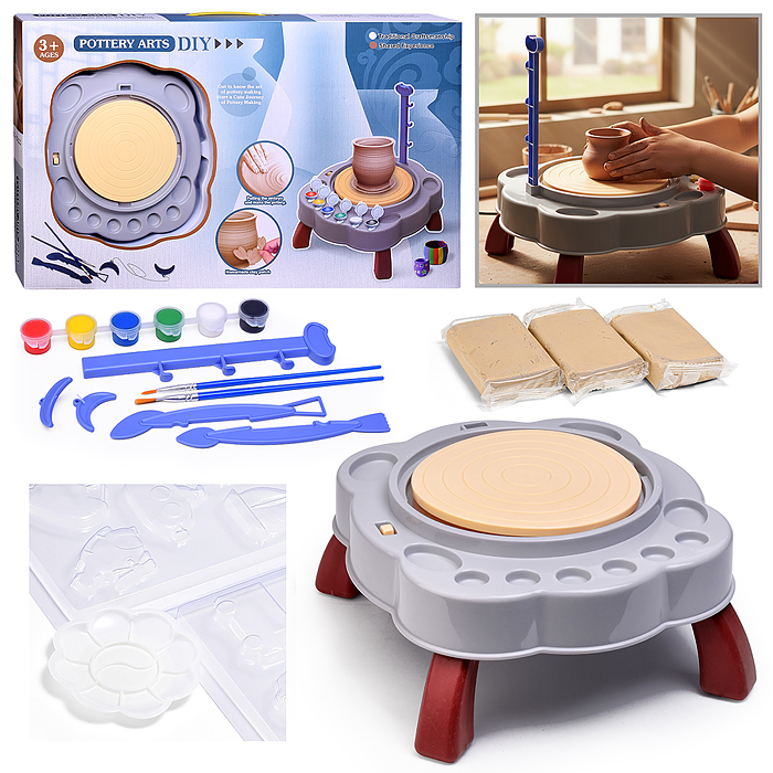 Набор творческая мастерская ZY111 "Глиняный мастер" в коробке