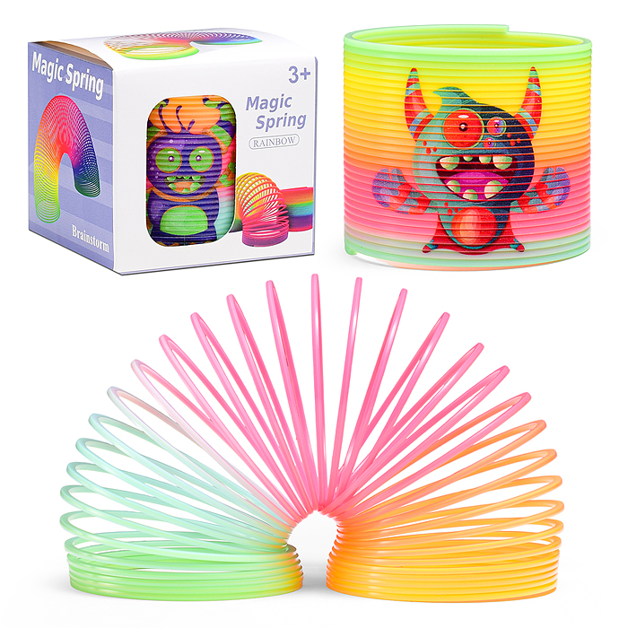 Игрушка-пружинка SM76-U6T "Монстрик"