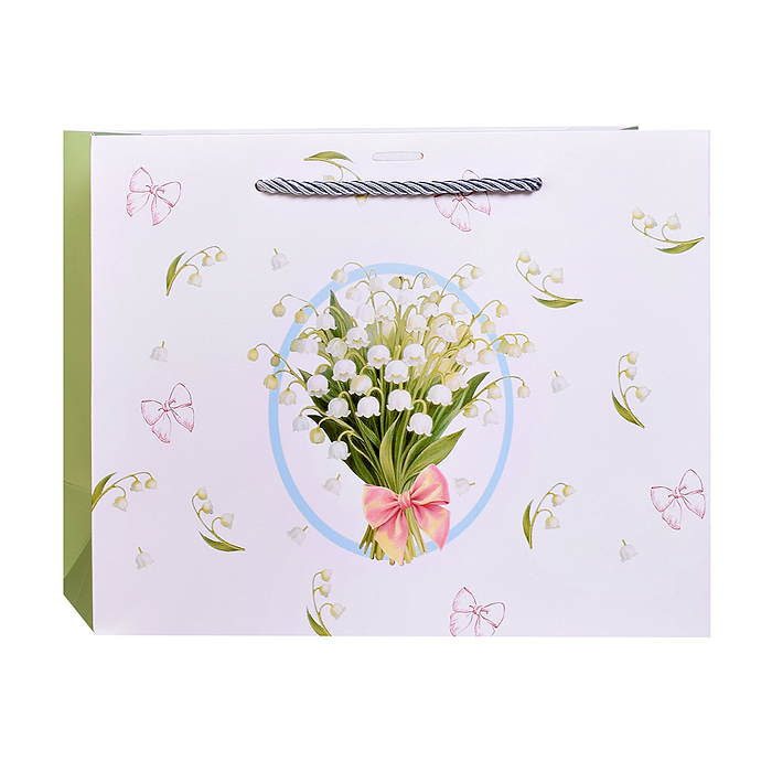 Пакет подарочный 00-7763 "Подарок весны" 24,5*29,5*9,5см.