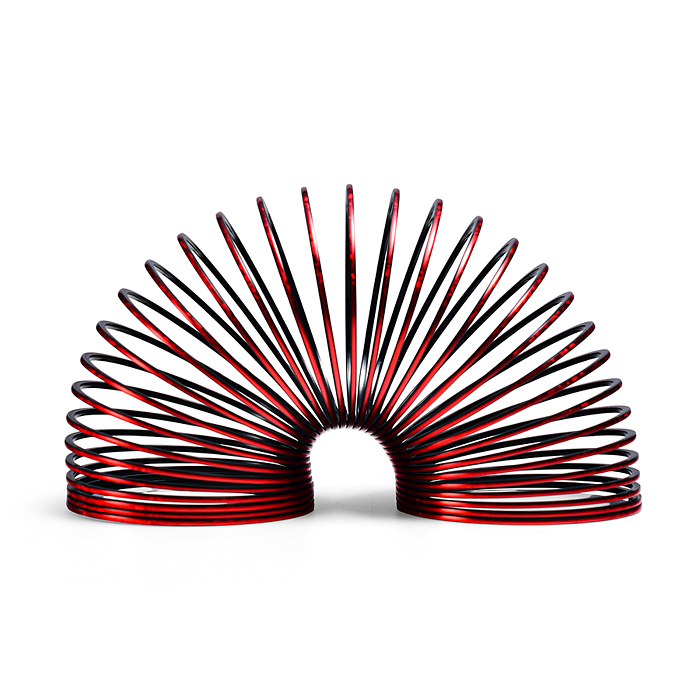 Игрушка-пружинка A0518-D4R "Металик"