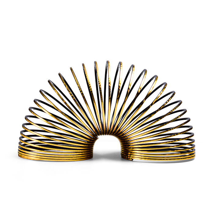 Игрушка-пружинка A0518-D4R "Металик"