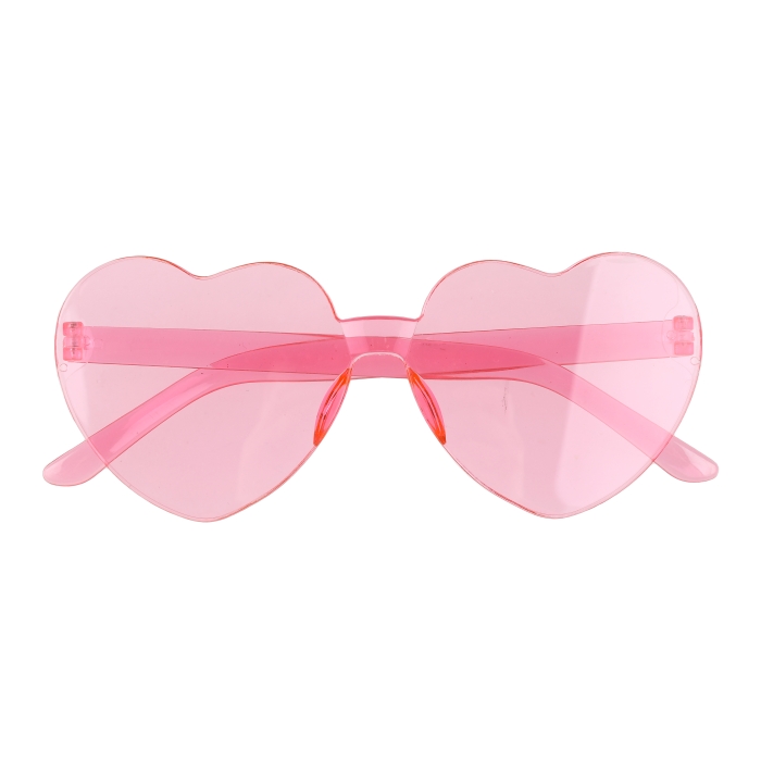 Фото к товару Карнавальные очки, Сердце, Розовый, 1 шт. Карнавальные очки, Сердце, Розовый, 1 шт.