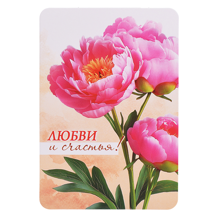 Набор мини-открыток "Акварельные цветы"