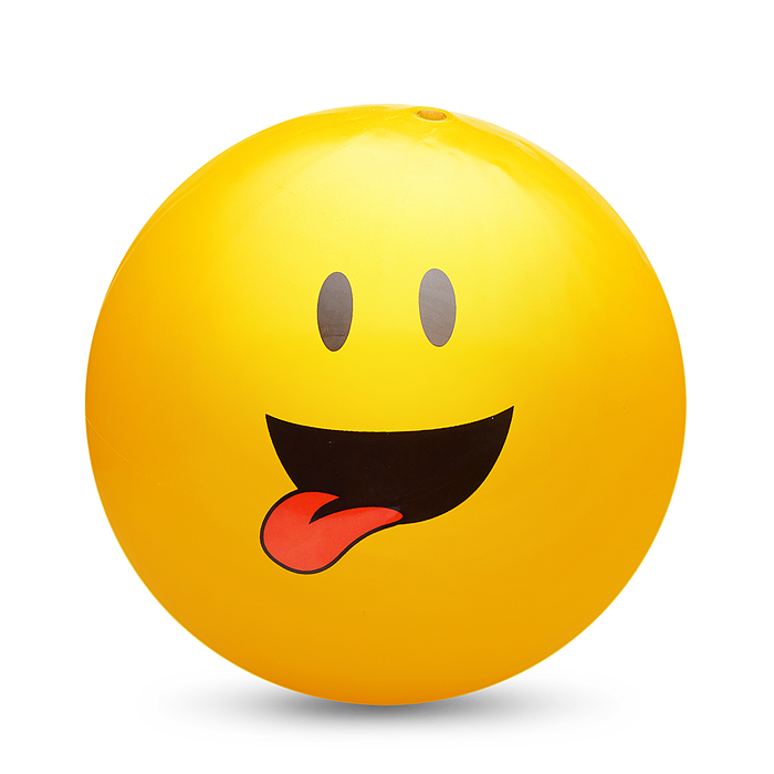 Мяч детский надувной 00-4000 "Смайлик" 60г.