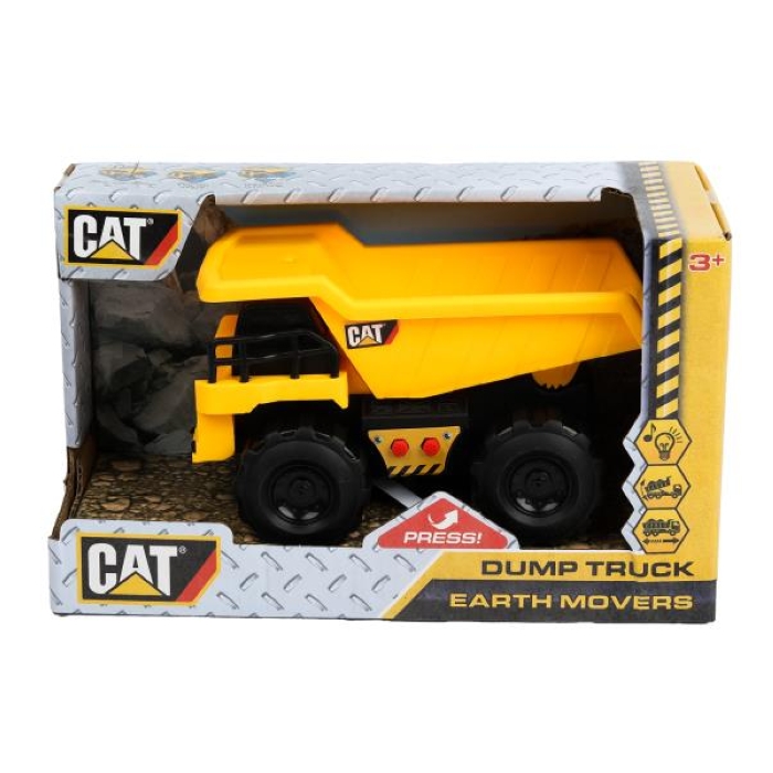 Машина пластик свет-звук Самосвал, 15 см, подв. дет., инерционный