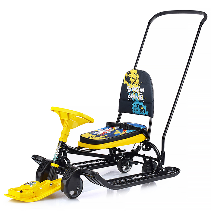 Игрушка. Снегокат "Тимка спорт 6" (Winter sport) следы сборки царапины сломана сварка