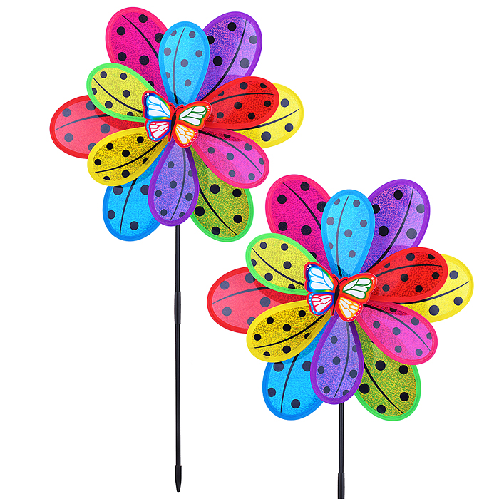 Ветерок 00-5881 "Цветок в горошек" 37*12*75 см., в пакете