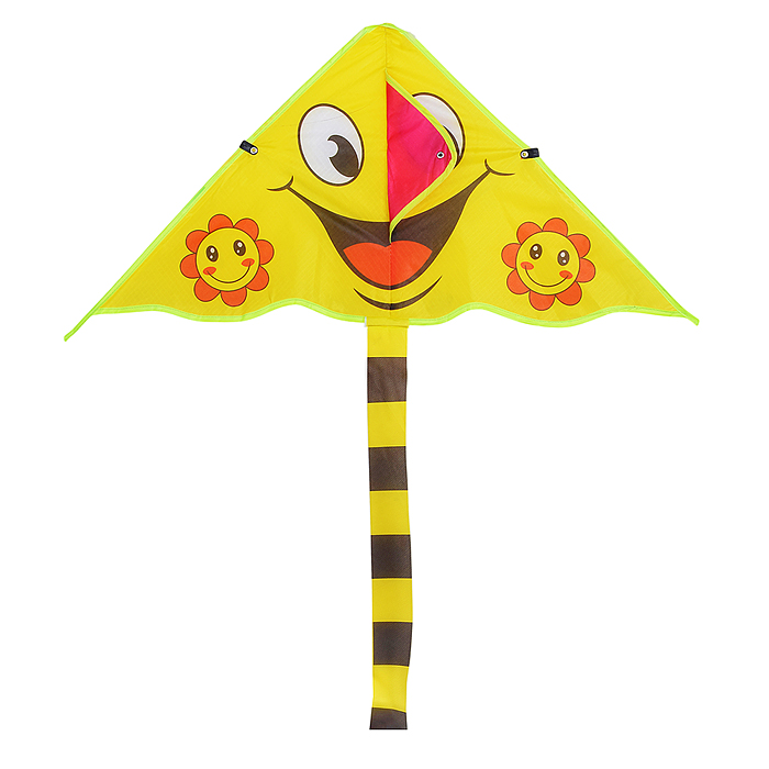 Змей воздушный 00-6292 "Веселый смайл"