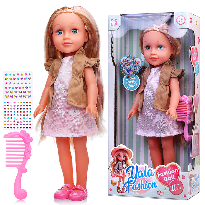 Кукла с аксессуарами YL2540D-D "Миранда" в коробке