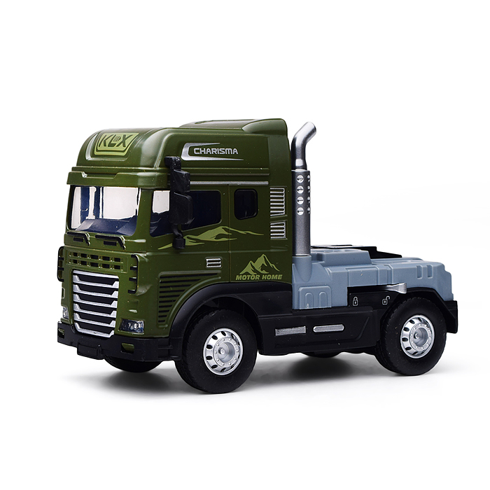 Машина KLX800-23 "Фура Блок- контейнер" (свет,звук) в коробке