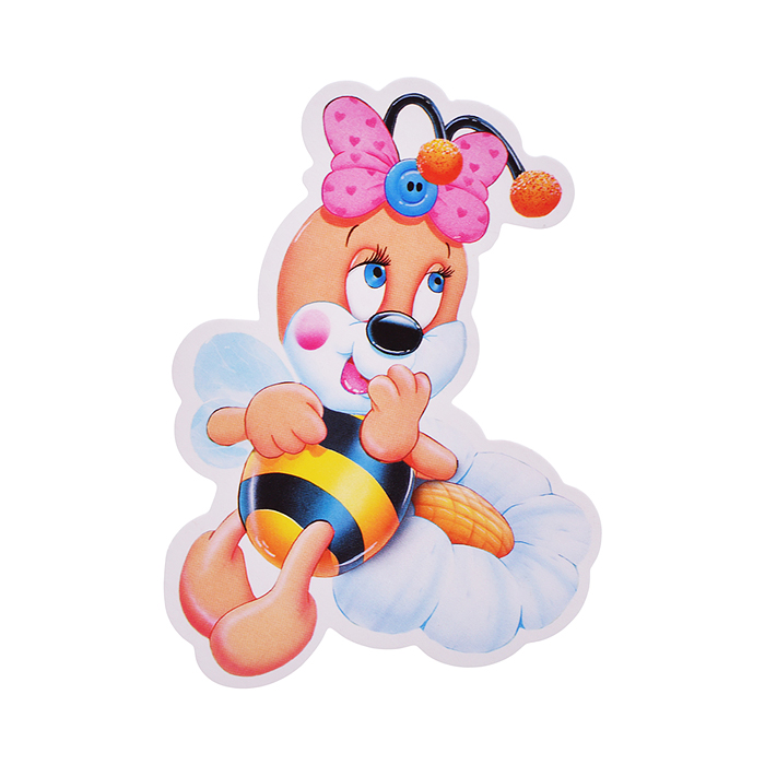 Украшение на скотче 263х318мм "До свидания, Детский Сад"