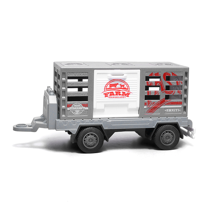 Машина KLX600-400 "Двухзвенный прицеп" 1:43 в коробке