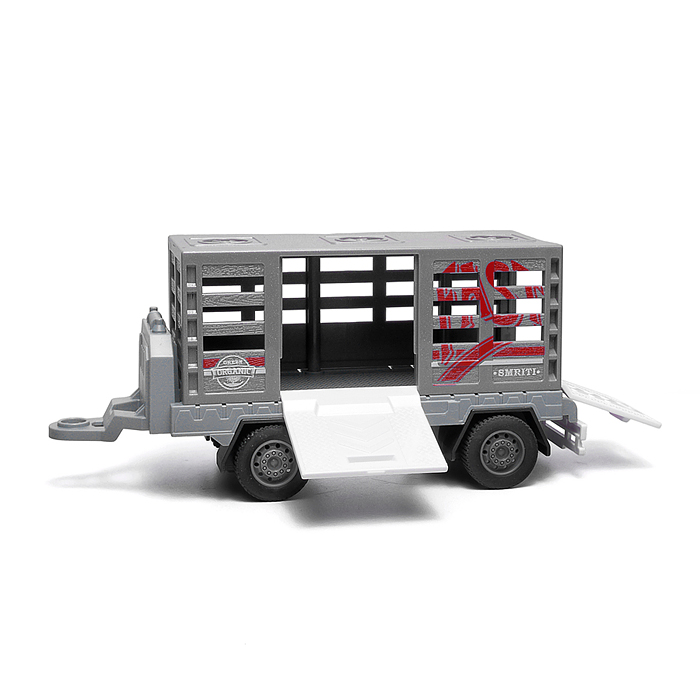 Машина KLX600-400 "Двухзвенный прицеп" 1:43 в коробке