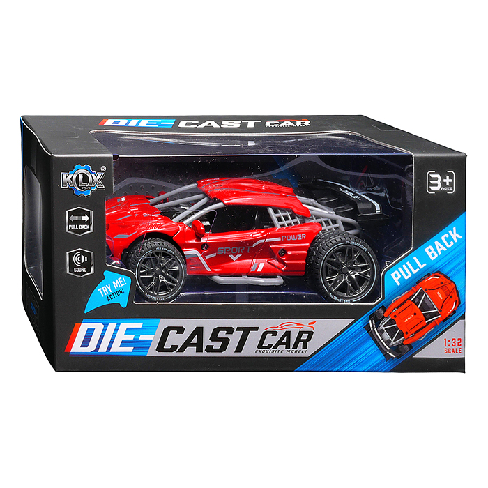 Машина KLX600-321 "Гоночная" (свет,звук)  в коробке