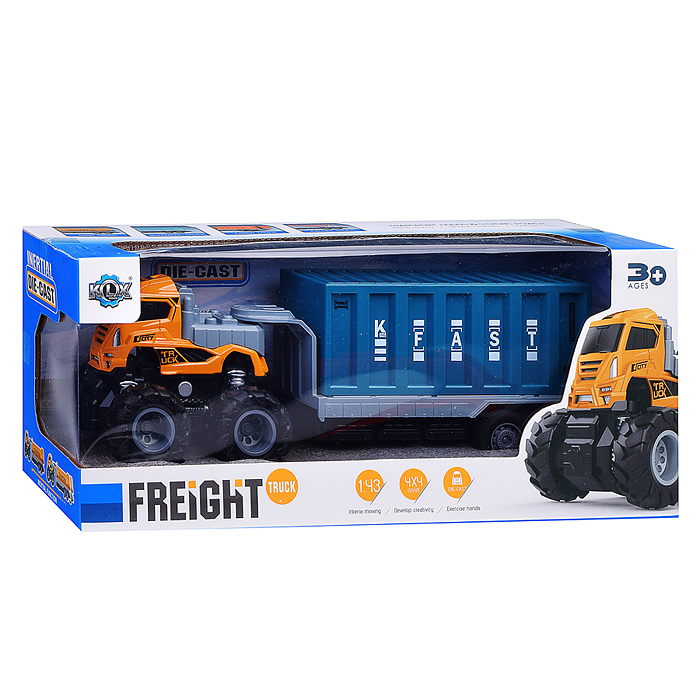 Машина KLX600-189 "Мега контейнер" в коробке