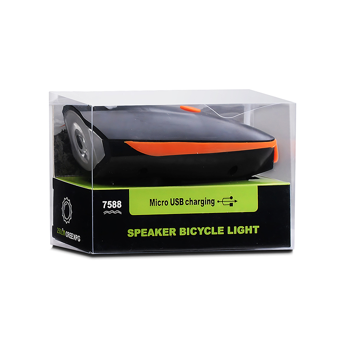 Фонарь аккумуляторный 00-6091 велосипедный, 1200 мАч