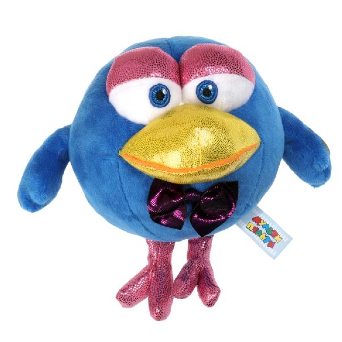 Мягкая игрушка "Смешарики" Кар-Карыч 13см, муз. чип, в пакете 