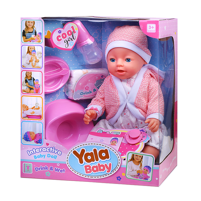 Пупс с аксессуарами BL241E "Лизочка" в коробке