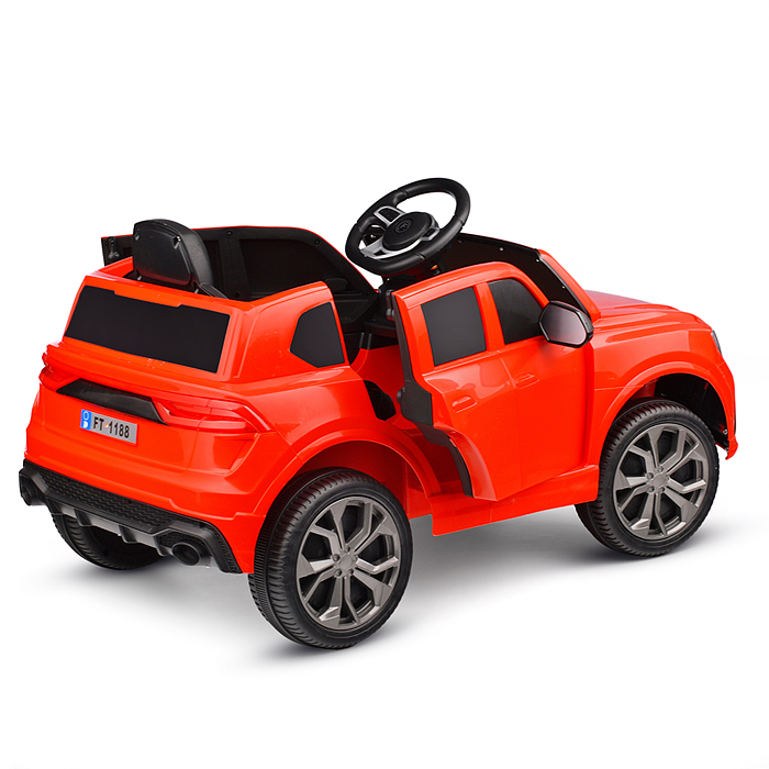 Электромобиль U023435Y "Супер вояж" на аккумуляторе, с р/у управлением, в коробке (красный)