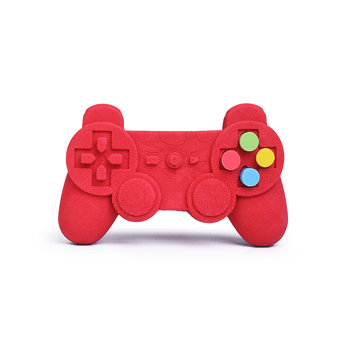 Фото к товару Ластик "Gamer" в форме игровой консоли, 50x32x12 мм, в индивидуальной упаковке Ластик "Gamer" в форме игровой консоли, 50x32x12 мм, в индивидуальной упаковке