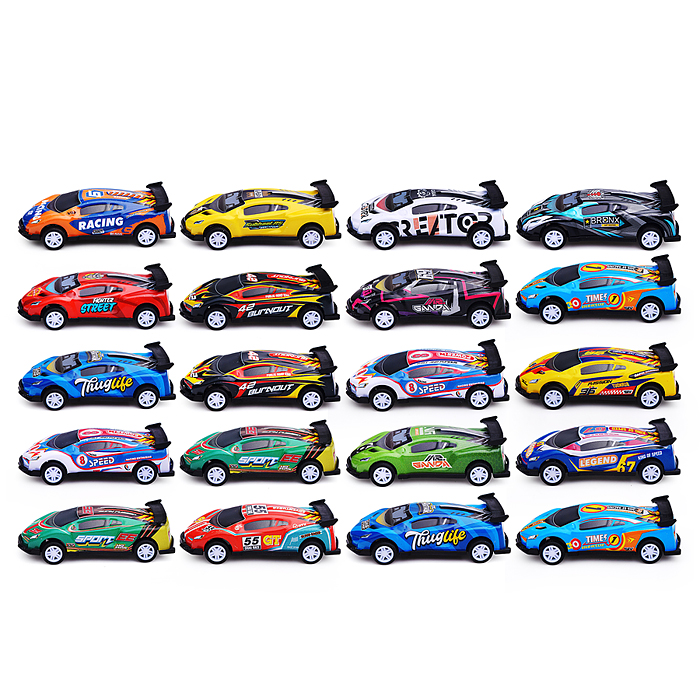 Набор машин KZ957-072 "Гонка чемпионов" металл, в коробке